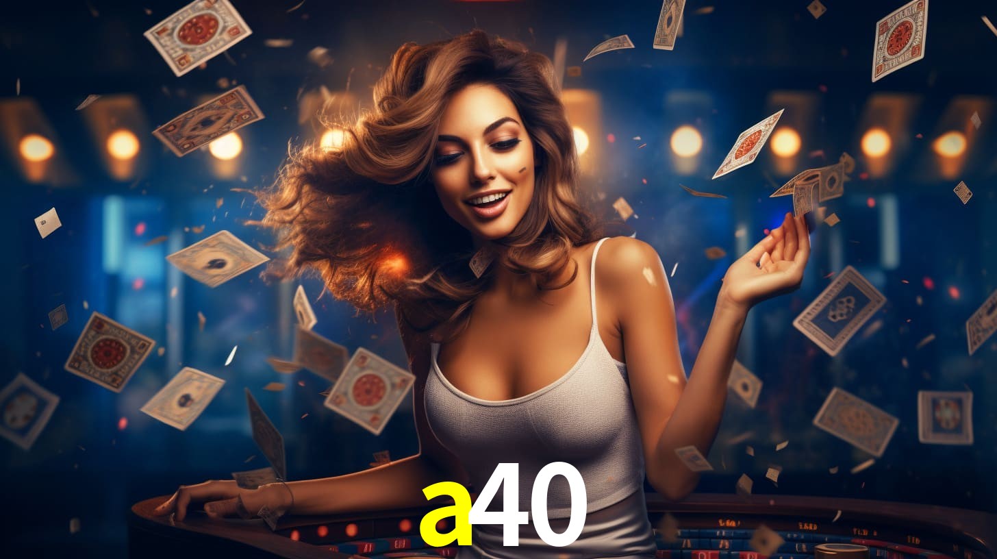 Sinta a adrenalina dos jogos de cassino com a40
